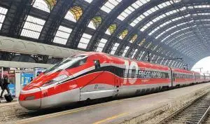 frecciarossa hight speed train italy